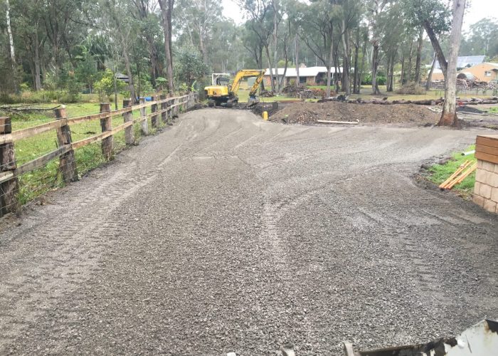 Block Cut and Driveway - Earthmoving Newcastle - Blackrock Earthmoving & Haulage
